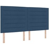Krevet s madracem i skladištem Plava 180 x 200 cm tkanina | shoptok.hr