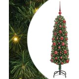 vidaXL Umestno božično drevo Zelena 120 cm PVC in Jeklo in Plastika | Shoptok.si