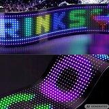 Verk 12484 programabilni RGB LED panel 16 × 96, Bluetooth aplikacija + daljinski, 59,5 × 12 cm | Shoptok.si