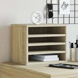  Organizator za pisalno mizo sonoma hrast 36x26x29,5 cm inž. les, (21413968) Cene