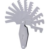 Ks Tools Jekleno trapezno merilo za navoje, za navoj 30°, 2 - 12 mm | Shoptok.si
