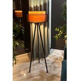  Duolla - Stojeća lampa WOOD BOHO 1xE27/15W/230V prečnik 45 cm crna/bež | Eponuda.com
