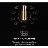 Klarstein Victoria 60 Trojni set plin, Plinsko kuhališče, Pečica, Napa za odvajanje pare | Shoptok.si