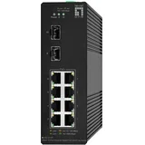 Switch 10x GE IGS-2110P 2xSFP. 8x PoE outputs