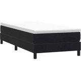 Box spring krevet bez madracem crni 80 x 220 cm baršunasti | Eponuda.ba