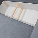 MID.YOU KOTNA SEDEŽNA GARNITURA, struktura, bouclé siva | Shoptok.si