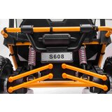 Buggy na akumulator FASTER - dvosjed - žuti | shoptok.hr