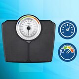 Eldom WEBBER BMI klasična mehanička osobna vaga – do 180 kg, crna | shoptok.hr