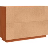 Ormarić Komoda Voštano smeđa 110 x 34 x 75 cm Masivna borovina | shoptok.hr