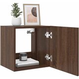  Zidni TV ormarići LED 2 kom smeđa boja hrasta 40,5 x 35 x 40 cm | shoptok.hr