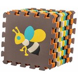  Pjenasta puzzle podloga za igru 9kom. šarene životinje 85x85x1cm | shoptok.hr
