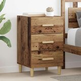 vidaXL Noćni ormar Staro drvo 40 x 40 x 66 cm Konstruirano drvo Cijene