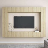  Komplet TV omaric 8-delni sonoma hrast iverna plošča, (20913058) | Shoptok.si