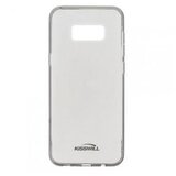 Acme kisswill silikonski ovitek za samsung galaxy A7 2018 A750 - prozorno črn Cene