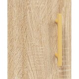 vidaXL Visoka komoda sonoma hrast 69,5x34x180 cm inženirski les | Shoptok.si