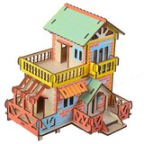  3d eko drvene puzzle - SEOSKA KUĆA ( 1217) Cene
