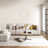 SCHÖNER WOHNEN 14039-16 - LED prigušiva plafonska svetiljka PEBBLES LED/35,5W/230V bela | Eponuda.com