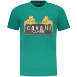 Cavalli Class Muška Majica Kratkih Rukava Zelena | shoptok.hr