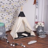 springos šator, crni bez uzorka | shoptok.hr