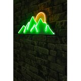 Wallity Dekorativno LED osvetljenje Mountain, Zeleno Cene