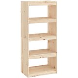 Maison Chic Knjižna omara - Knjižni regal 60x30x135,5 cm trden les, (21723119) Cene