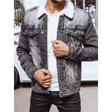 DStreet Kurtka męska zimowa jeansowa czarna | shoptok.hr