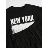 Sinsay Pamučna dvodijelna pidžama s motivom NYC | shoptok.hr