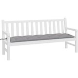  Jastuk za vrtnu klupu sivi 180 x 50 x 7 cm od tkanine Oxford | shoptok.hr