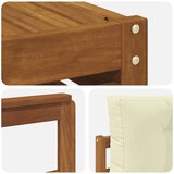  Set vanjskih sofa 8 kom. Prirodna i krem | shoptok.hr