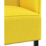 SOFA s visokim naslonom 101cm Svjetložuta tkanina | shoptok.hr