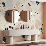  Foto tapeta - Terrazzo with Large Scaled Stones in Subdued Colors 400x280 Vodootporna | shoptok.hr