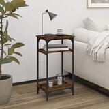  Bočni stolić boja hrasta 40 x 30 x 75 cm od konstruiranog drva | shoptok.hr