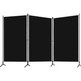 Furnova Paravan 3-delni črn 260x180 cm, (21929660) | Shoptok.si