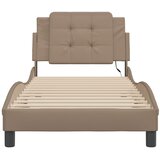  Okvir kreveta s LED-om bez madraca Zadar cappuccino 90x190 cm | Eponuda.com