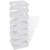 vidaXL Belo Stojalo za Dežnike in Sprehajalne Palice Jeklo 48,5 cm, (20610996) Cene
