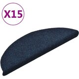  Samoljepljivi otirači za stepenice 15 kom modri 56 x 17 x 3 cm | shoptok.hr