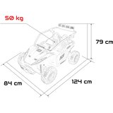 Buggy na akumulator 4x4 TURBO 23 - dvosjed - crni | Shoptok.si