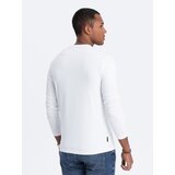 Ombre Men's V-NECK Longsleeve - white | shoptok.hr