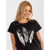 RUE PARIS Blouse-RV-BZ-8921.66-black | Shoptok.si