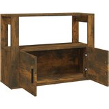  Komoda boja dimljenog hrasta 80x30x60 cm od konstruiranog drva | shoptok.hr