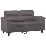  Dvosjed s ukrasnim jastucima sivi 120 cm od umjetne kože | shoptok.hr