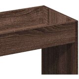 vidaXL Visoka komoda boja smeđeg hrasta 92x33x180cm konstruirano drvo | shoptok.hr
