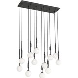 Open Design OR85464 - Luster na sajli ERO 12xG9/8W/230V crna | Eponuda.com