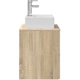  Umivaonik s policom Hrast sonoma 49,5 x 41 x 62,5 cm | shoptok.hr