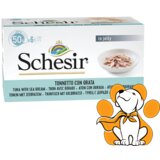 Schesir multipack Tuna With Sea Bream 6x50g, Vlažna Hrana Za Mačke Cene