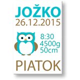  "Naš dječak" slike na platnu s tekstom - TEX014O1 (slike na) | shoptok.hr