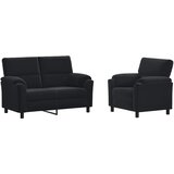  Set sofe 2 pcs Crna Baršun | shoptok.hr