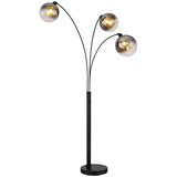 Globo Newcastle Stajaća svjetiljka (60 W, Visina: 200 cm, Crna, Siva) Cijene