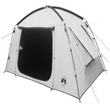 vidaXL Kabinski šator Bijeli Blackout 210 x 210 x 138 cm Poliester - Bijela za zamračenje Za 3 osobe | shoptok.hr