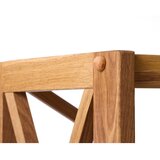 Unique Furniture Regal od punog hrasta u prirodnoj boji 70x198 cm X-Shelf – | shoptok.hr